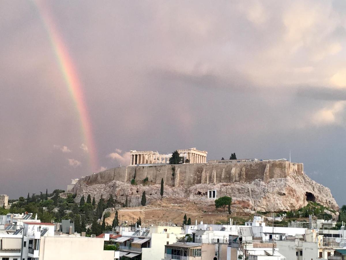 Bright Apartment With Stunning Acropolis Views! Sg5 Atene Esterno foto