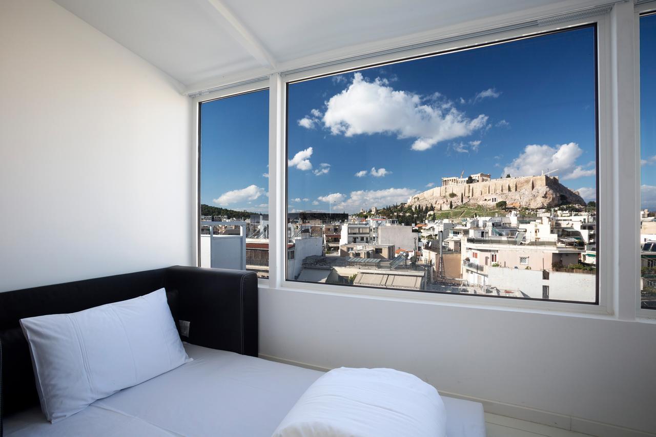 Bright Apartment With Stunning Acropolis Views! Sg5 Atene Esterno foto