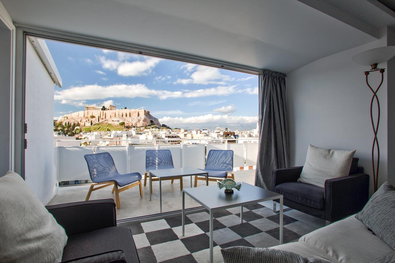 Bright Apartment With Stunning Acropolis Views! Sg5 Atene Esterno foto